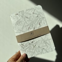 Be Nice eco notebook made from handmade paper – upcycling