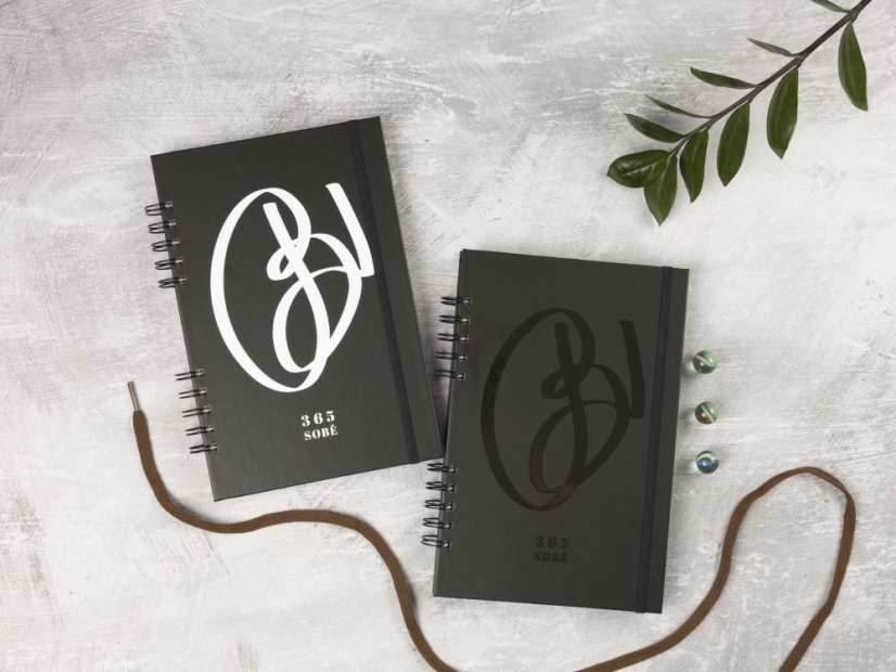 Be Nice EKO Dárková sada BAŤA SOBĚ - Dárková sada BAŤA SOBĚ: Deník, motivační karty, to do list, samolepky, blok