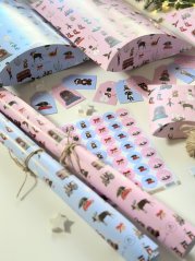 Be Nice EKO vánoční balicí sada Anglická pohádka