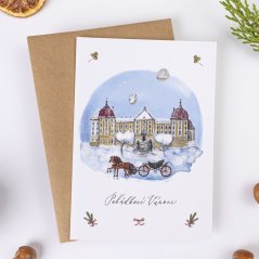Be Nice ECO Christmas card Cinderella - Castle