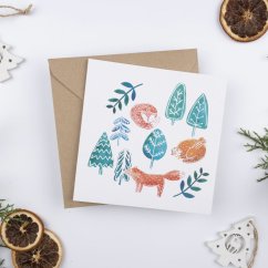 Be Nice ECO Christmas card - Family