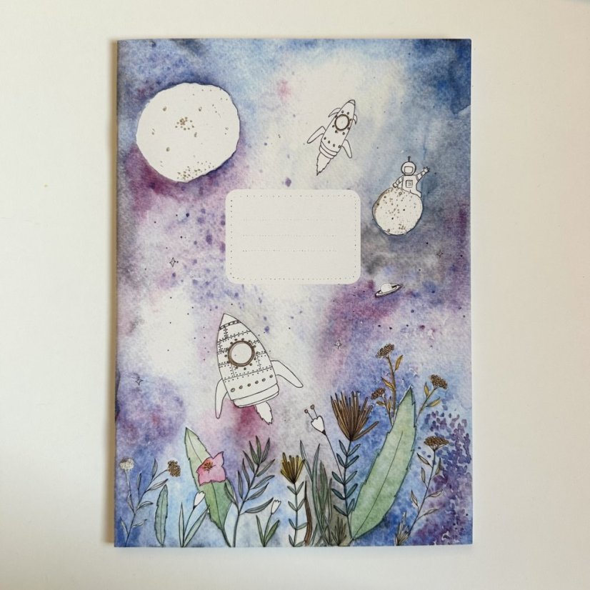 Be Nice Školní ekologický sešit bez linek A4, č. 430 - ZACHRAŇ MĚ