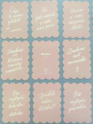 Be Nice ECO Pregnancy Milestone Cards pink