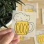 Be Nice Nažehlovačka na textil - Pivo