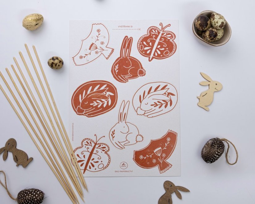 Easter Cutouts - Red