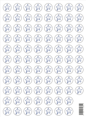 Be Nice stickers - Star