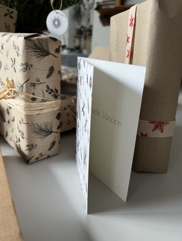 Be Nice ECO Christmas card Pine