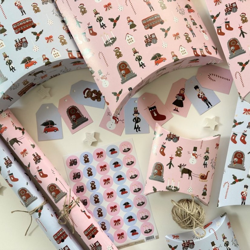 Be Nice ECO Christmas Wrapping Set – English Fairytale