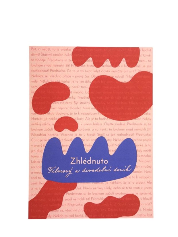 Be Nice ECO Film and Theatre Journal - Čtenářský a Filmový a divadelní deník sada: Movie and theatre journal with stickers and pen