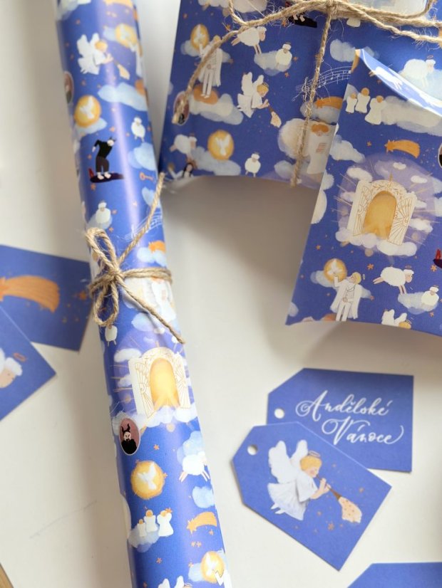 Be Nice ECO Christmas Wrapping Set – Angelic