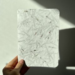 Be Nice EKO sešit z ručního papíru - upcycling