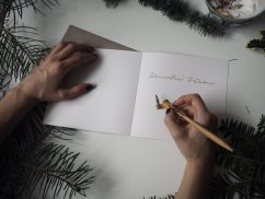 Be Nice ECO Christmas card - Czech Christmas with text