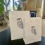 Be Nice white gift bag - Owl