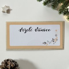 Be Nice ECO Money Envelope – Merry Christmas