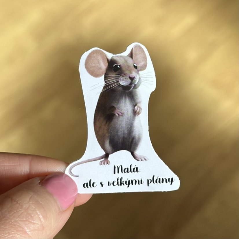 Be Nice Samolepka - Myška