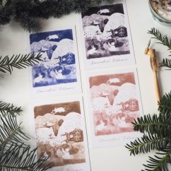Be Nice ECO postcard Magical Christmas