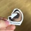 Be Nice Sticker - Badger