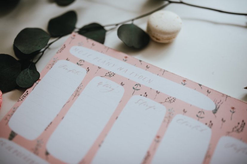 Be Nice ECO Weekly Planner – Pink