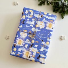 Be Nice ECO Angelic Christmas wrapping paper
