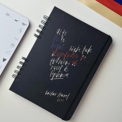 Be Nice Eko blok - pocta Václavu Havlovi s kroužkovou vazbou
