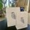 Be Nice white gift bag - Owl