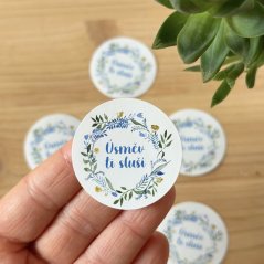 Samolepka - Úsměv ti sluší