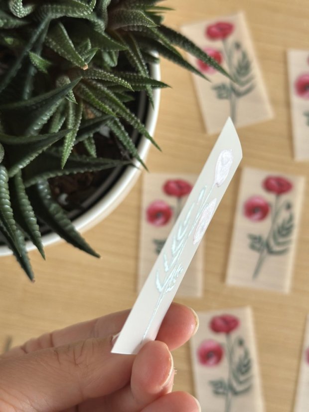 Be Nice Nažehlovačka na textil - Vlčí mák