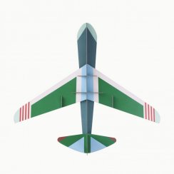 Letadlo - kartonová dekorace