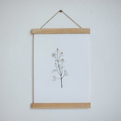 Be Nice Magnetická dřevěná lišta - světle hnědá