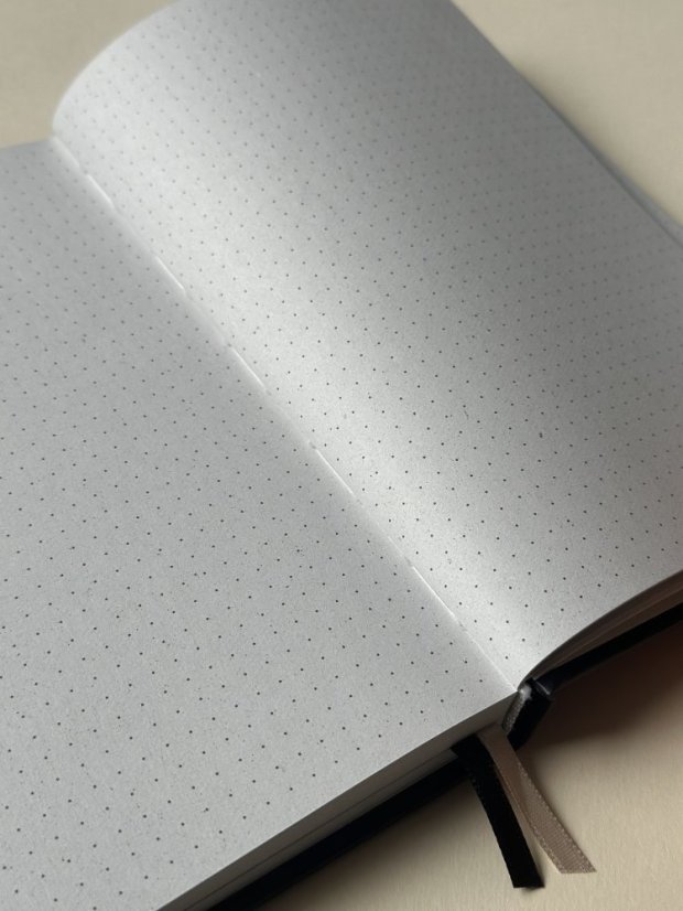 Be Nice EKO Bullet journal černý