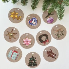 Be Nice EKO vánoční jmenovky - Vánoční pohádka 10 ks